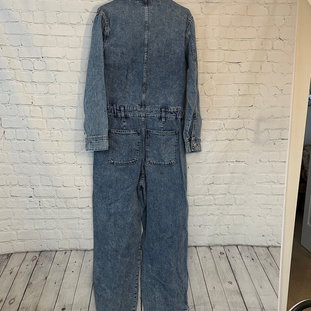 Universal Thread Baggy Denim Jumpsuit NWT - Picture 11 of 15